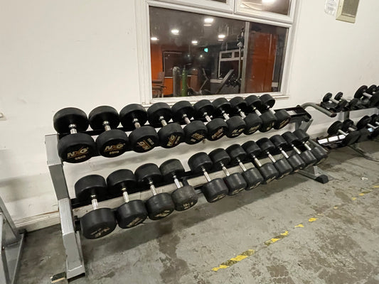 NXG Dumbbells with Rack