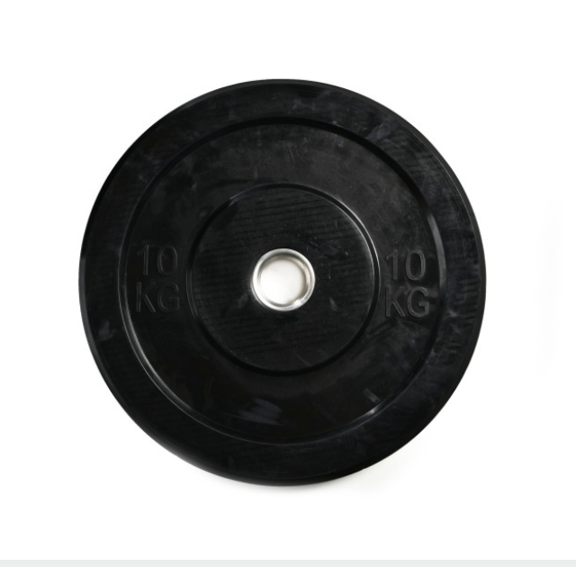 Swiss Black Rubber Bumper Weight Plates (Individual)