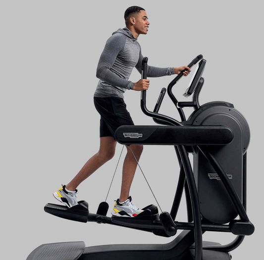 Technogym - Excite Live Vario Meteor Black plus Live run Treadmill inc delivery.