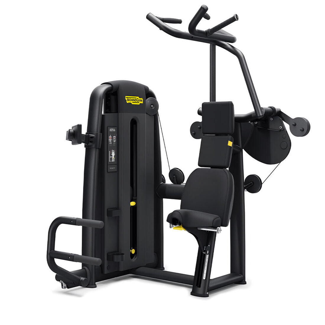 Technogym Selection 900 Vertical Traction Meteor Black