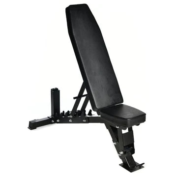 Swiss Heavy Duty Commercial Adjustable Bench with Transport Wheels