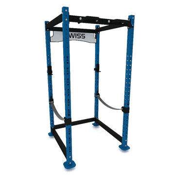 Swiss Full Commercial Power Rack - 75mm Box Steel