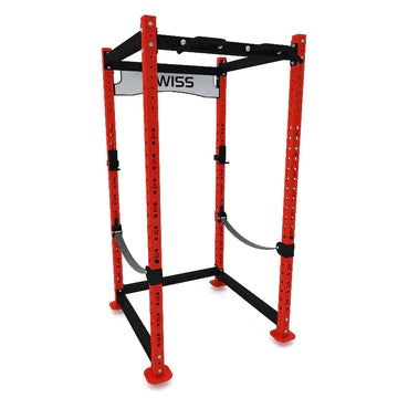 Swiss Full Commercial Power Rack - 75mm Box Steel