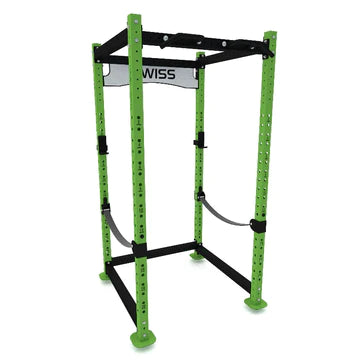 Swiss Full Commercial Power Rack - 75mm Box Steel