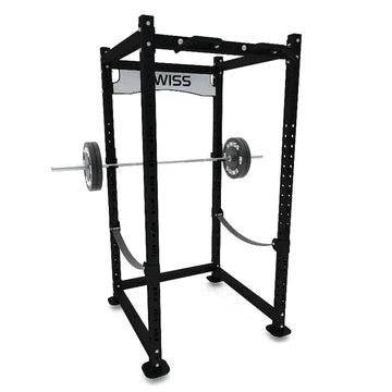 Swiss Full Commercial Power Rack - 75mm Box Steel