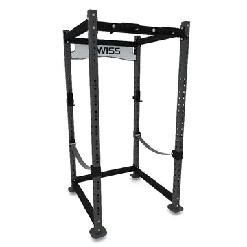 Swiss Full Commercial Power Rack - 75mm Box Steel