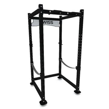 Swiss Full Commercial Power Rack - 75mm Box Steel