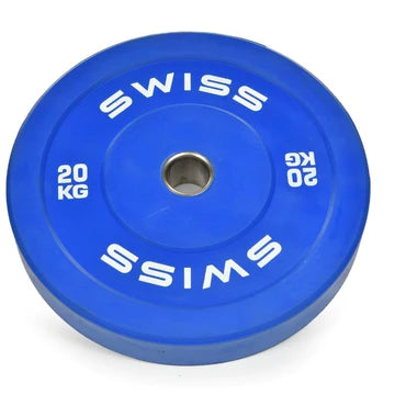 Swiss 150kg Coloured Rubber Bumper Set