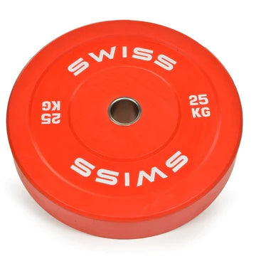 Swiss 150kg Coloured Rubber Bumper Set