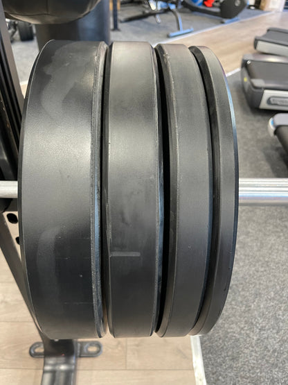 Swiss 150kg Black Bumper set