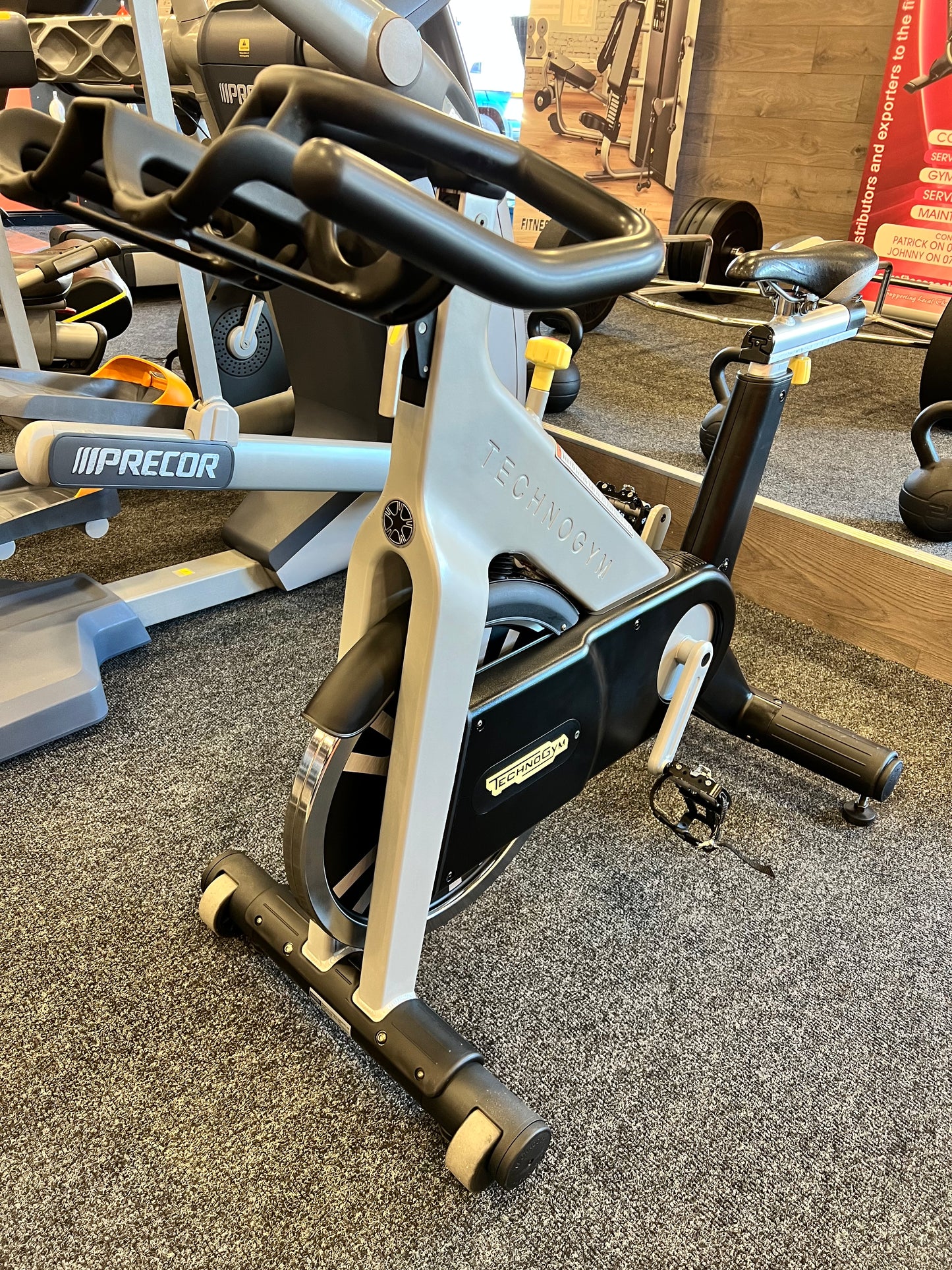 Technogym Group Cycle Silver