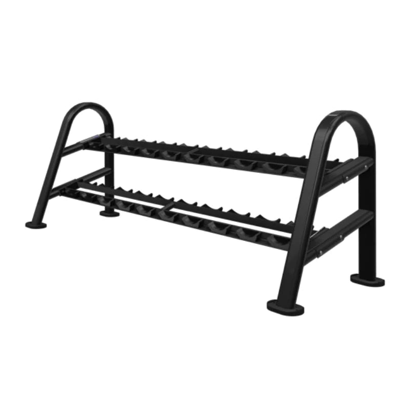 NAUTILUS INSTINCT® DUMBBELL RACK 10-PAIR / 2 TIER