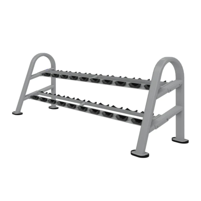 NAUTILUS INSTINCT® DUMBBELL RACK 10-PAIR / 2 TIER